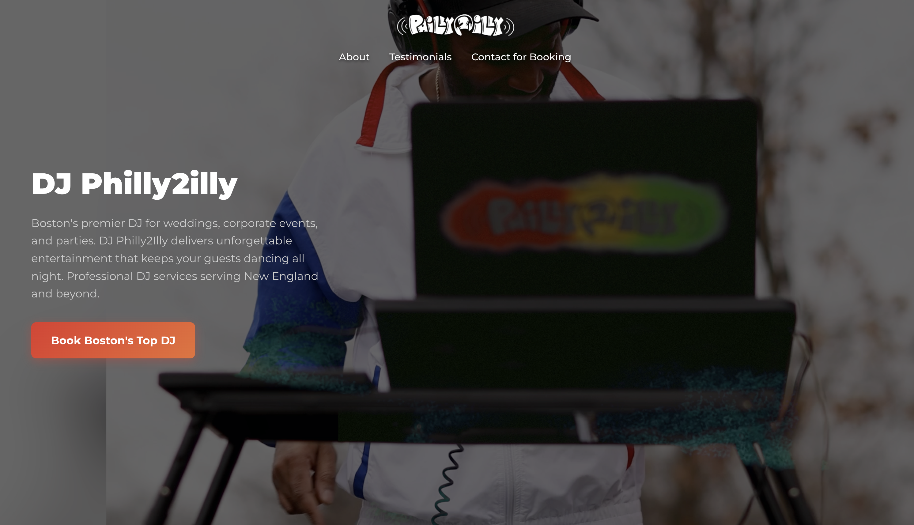 Philly2illy DJ Website Background